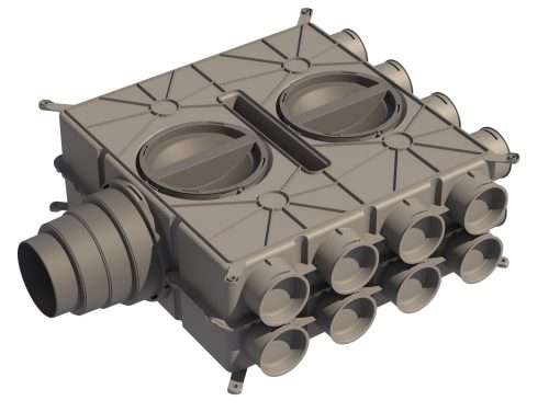 Gaisa sadales kolektors DBOX 816 - Ventilācijas sistēmas ierīkošana, kondicionieru, siltumsūkņu uzstādīšana, montāža, veikals