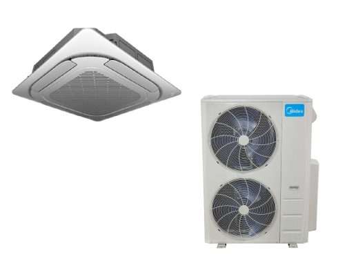 Midea Kasetes tipa griestu kondicionieris MCD1-48HRFNX-QRD0W(GA), MOE30U-48HFN8-RRD0W(GA) - Ventilācijas sistēmas ierīkošana, kondicionieru, siltumsūkņu uzstādīšana, montāža, veikals