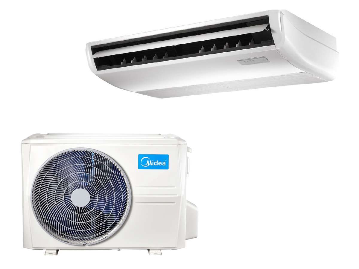 Midea Sienas-griestu kondicionieris MUE-24HRFNX-QRD0W(GA), MOX430U- 24HFN8-QRD0W(GA) - Ventilācijas sistēmas ierīkošana, kondicionieru, siltumsūkņu uzstādīšana, montāža, veikals Midea Sienas-griestu kondicionieris MUE-24HRFNX-QRD0W(GA), MOX430U- 24HFN8-QRD0W(GA) - Ventilācijas sistēmas ierīkošana, kondicionieru, siltumsūkņu uzstādīšana, montāža, veikals