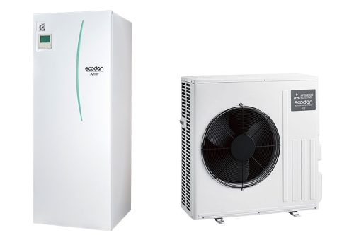 MITSUBISHI ELECTRIC GAISS-ŪDENS SILTUMSŪKNIS ECO INVERTER, EHST20D-YM9D, SUZ-SWM60VA, 5,9kW, 200l tvertne - Ventilācijas sistēmas ierīkošana, kondicionieru, siltumsūkņu uzstādīšana, montāža, veikals