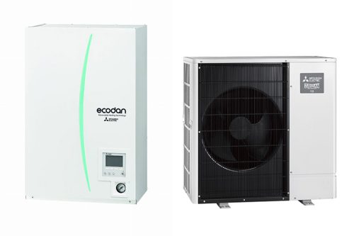 MITSUBISHI ELECTRIC GAISS-ŪDENS SILTUMSŪKNIS ZUBADAN INVERTER EHSD-YM9D, PUD-SHWM80YAA, 8kW - Ventilācijas sistēmas ierīkošana, kondicionieru, siltumsūkņu uzstādīšana, montāža, veikals