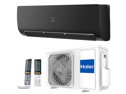 Haier Flexis Black AS50S2SF1FA-MB3, 1U50S2SJ2FA Kondicionieris-Siltumsūknis 5,2-6,0 kW - Ventilācijas sistēmas ierīkošana, kondicionieru, siltumsūkņu uzstādīšana, montāža, veikals