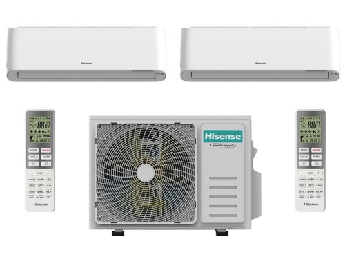 Hisense Energy Pro Plus Multisplit QG25XV0E-2AMW52U4RXC Siltumsūknis 2x35m² - Ventilācijas sistēmas ierīkošana, kondicionieru, siltumsūkņu uzstādīšana, montāža, veikals