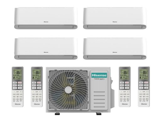 Hisense Energy Pro Plus Multisplit QG25XV0E-4AMW81U4RJC Siltumsūknis 4x35m² - Ventilācijas sistēmas ierīkošana, kondicionieru, siltumsūkņu uzstādīšana, montāža, veikals