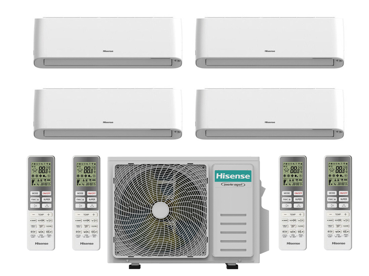 Hisense Energy Pro Plus Multisplit QG25XV0E-4AMW81U4RJC Siltumsūknis 4x35m² - Ventilācijas sistēmas ierīkošana, kondicionieru, siltumsūkņu uzstādīšana, montāža, veikals Hisense Energy Pro Plus Multisplit QG25XV0E-4AMW81U4RJC Siltumsūknis 4x35m² - Ventilācijas sistēmas ierīkošana, kondicionieru, siltumsūkņu uzstādīšana, montāža, veikals