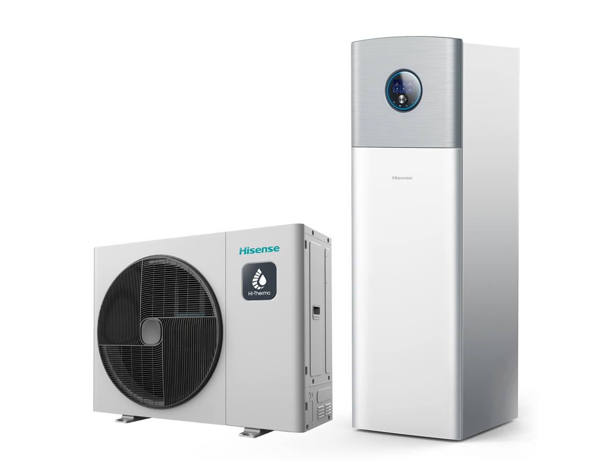 Hisense Hi-Therma Integra AHW-080HCDS1, AHS-080HCDSAA-23 Gaiss-Ūdens Siltumsūknis 100m² - Ventilācijas sistēmas ierīkošana, kondicionieru, siltumsūkņu uzstādīšana, montāža, veikals Hisense Hi-Therma Integra AHW-080HCDS1, AHS-080HCDSAA-23 Gaiss-Ūdens Siltumsūknis 100m² - Ventilācijas sistēmas ierīkošana, kondicionieru, siltumsūkņu uzstādīšana, montāža, veikals